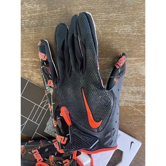 Nike Vapor Jet 7.0 PE Oregon State Beavers Black Football Gloves Size 2XL FN5298 - Picture 4 of 11